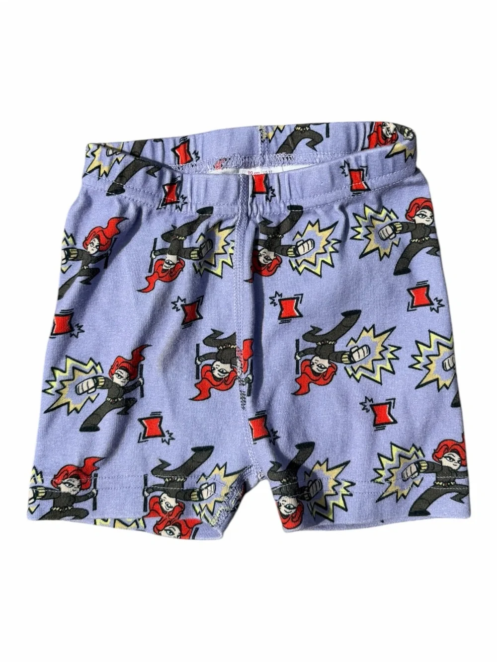 Hanna Andersson Marvel Black Widow Short Pajama Set Kids 3T 90cm Purple